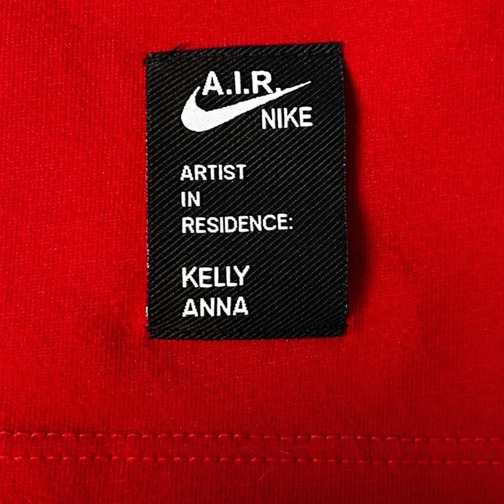 Nike A.I.R. Kelly Anna Dri-FIT T-Shirt Mens XXL Red Excellent Graphic Swoosh